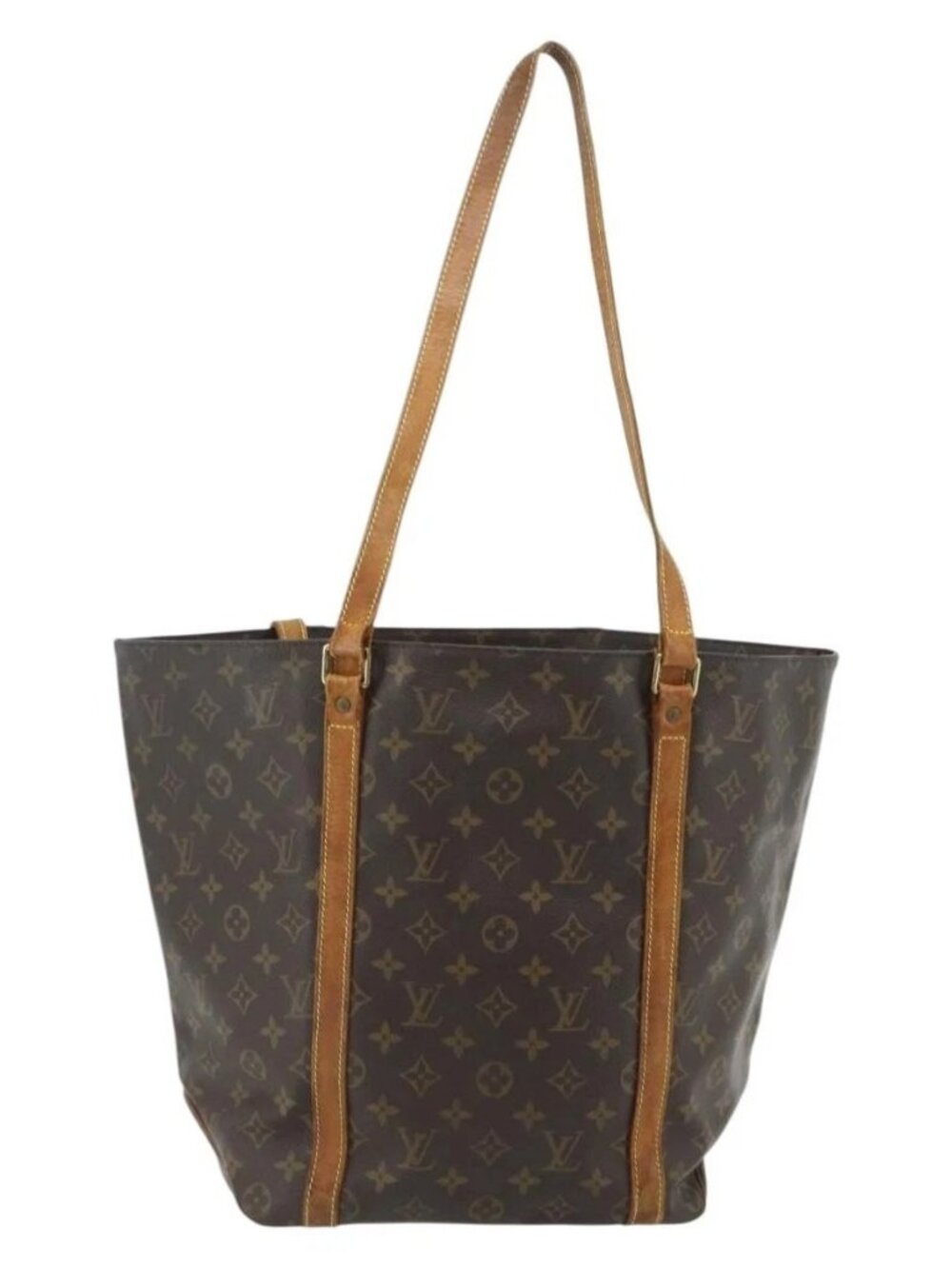 LOUIS VUITTON Monogram Sac Shopping GM Tote Bag M51110 LV Auth 178674 - Picture 3 of 16